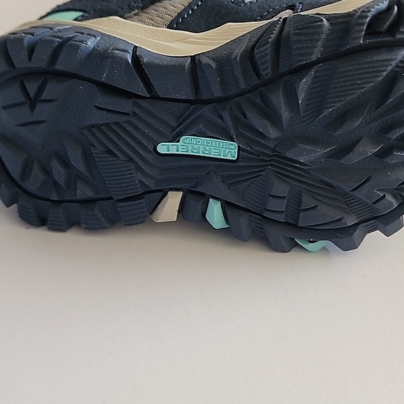 Merrell M-Trail Quest Jr Girls Sneakers - Navy / Gray / Teal - Picture 7 of 10